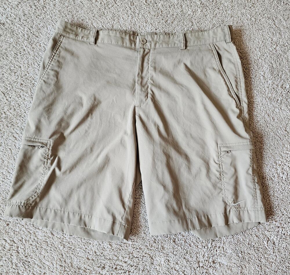 Nike Golf Shorts Men’s 38 Brown Khaki